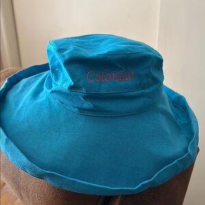 Kids Blue Sun Hat